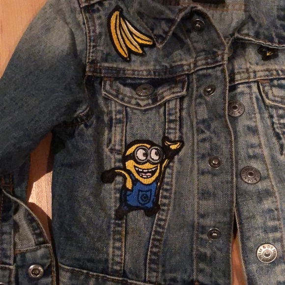 CUTE MINION JEAN JACKET (infant) 18-24 M - Picture 2 of 4